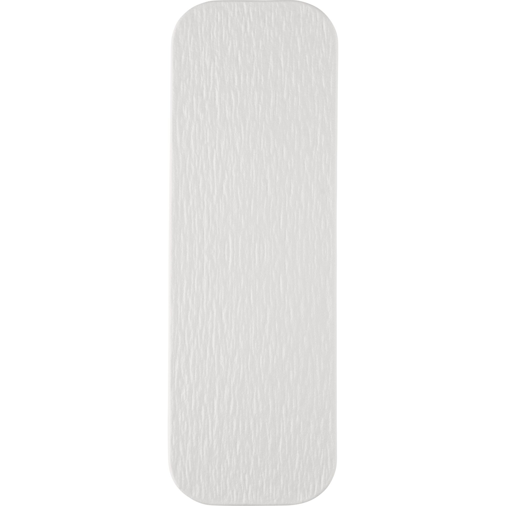 Porzellanserie "Lavanit" weiß Platte rechteckig 25,1x8,5x1,1cm
